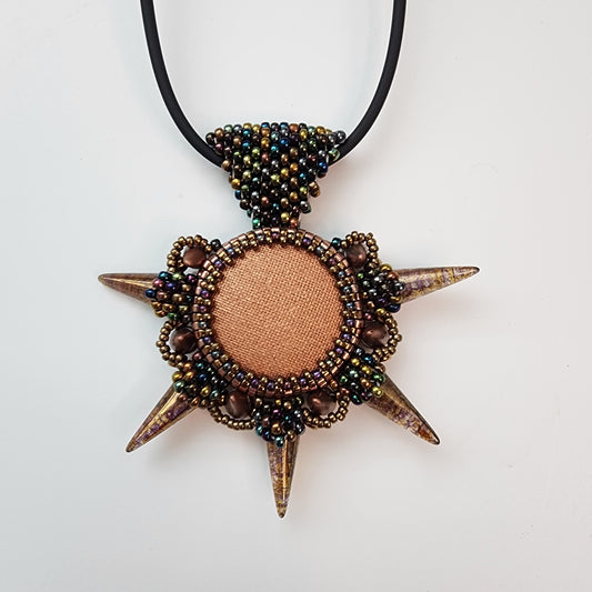 Copper Magic Spikey Pendant