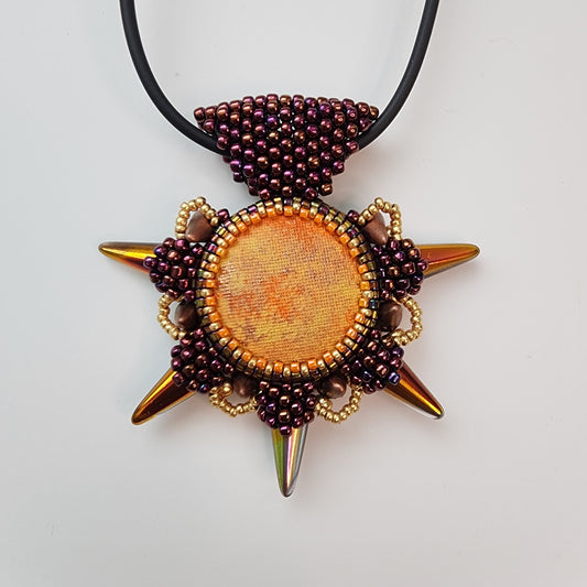 Tuscan Sun Spikey Pendant