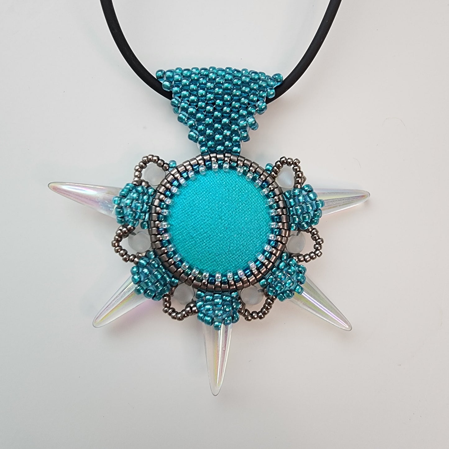 Blue Sky Spikey Pendant