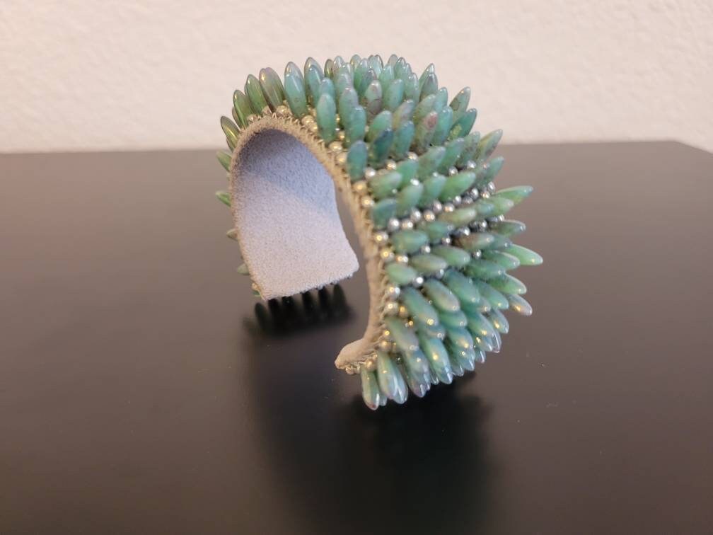 Lochness Beaded Cuff