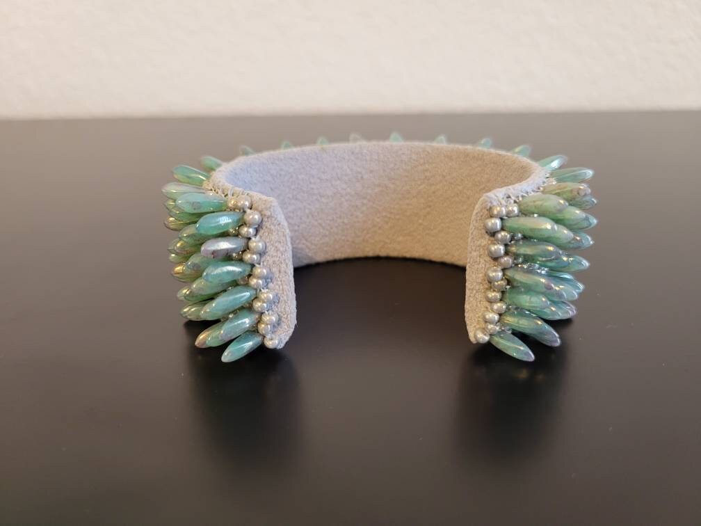 Lochness Beaded Cuff