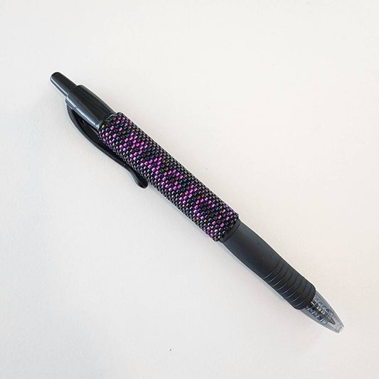 Magic Metallic Beaded Pen Cover Wrap