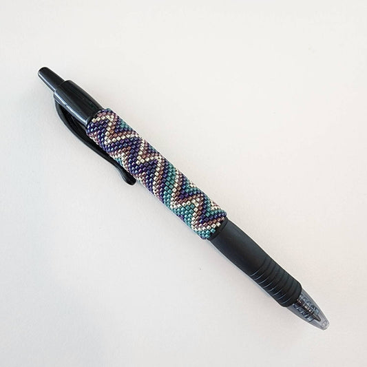 Glam Rock Beaded Pen Cover Wrap