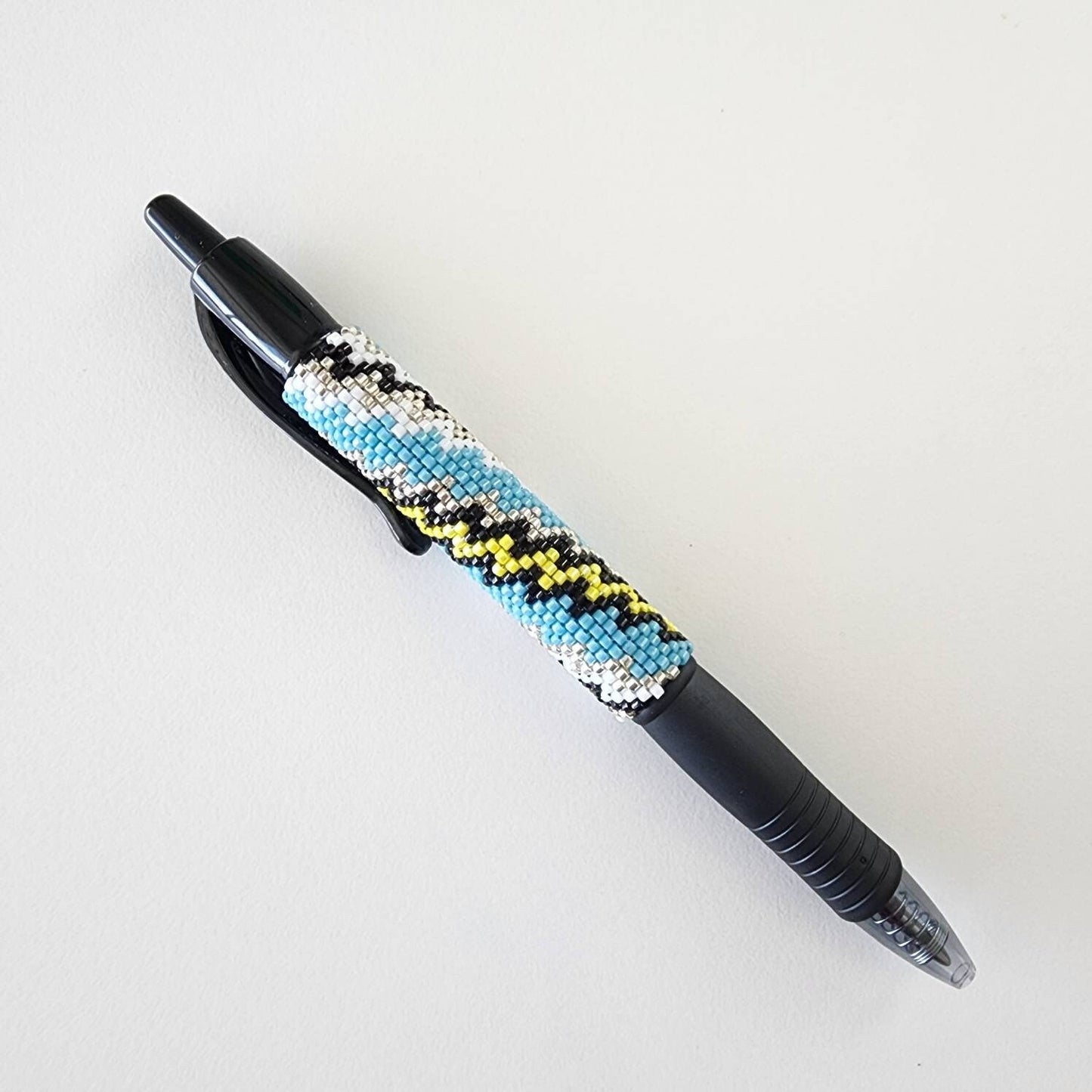 Charge Me Up! Lightning Beaded Pen Cover Wrap