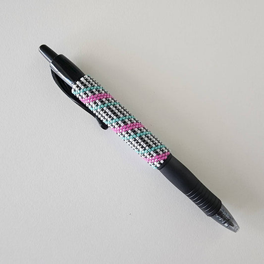 Party Rock Beaded Pen Cover Wrap