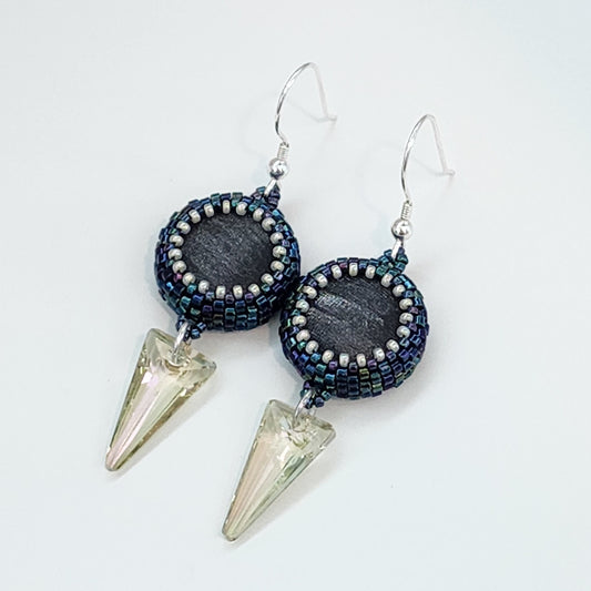 Lunar Landings Spike Dangle Earrings