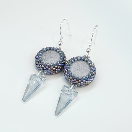 Dreamer Crystal Spike Dangle Earrings